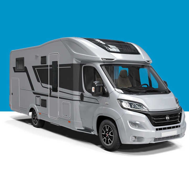 Buy New Luxury 4X4 Off Road Motorhome RV Caravan Camper Trailer for Road Travel Mobile Home Fully Equipped for Camping